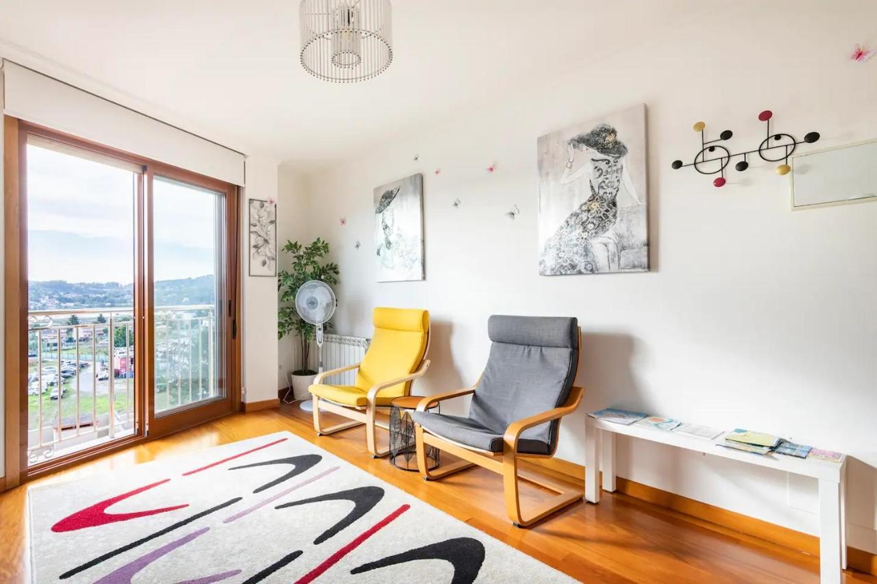 Apartamento Nuevo, SOLEADO y VISTAS - ---GARAJE ---Zona Tranquila-- Pontevedra Exterior foto